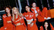 Teaser image do ITZY para a faixa 'CAKE' - Divulgação/JYP Entertainment