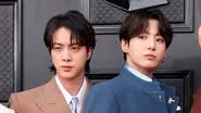 Jin e Jungkook, do BTS - Amy Sussman/Getty Images