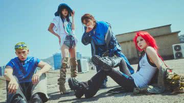 BM, Somin, Jiwoo e J.Seph em imagem teaser para “ICKY” - Divulgação/DSP Media