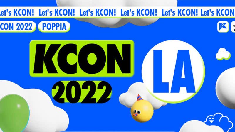 Logo da KCON LA 2022 - Divulgação/KCON