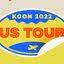 Imagem promocional da turnê KCON