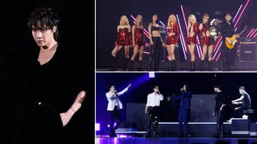 Momentos das apresentações de J-Hope, do BTS, 3RACHA e (G)I-DLE - Reprodução/ Twitter/ MnetMAMA