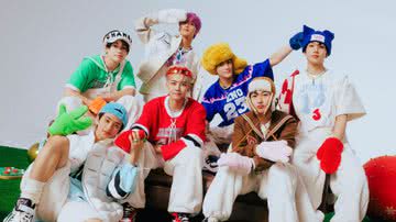 Foto promocional do NCT DREAM para 'Candy' - Divulgação/SM Entertainment