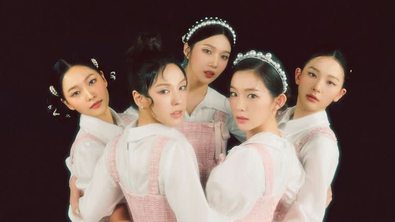 Irene, ‎Seulgi‎, ‎Wendy‎, ‎Joy‎ e ‎Yeri em publicação para participação do 'The ReVe Festival' - Divulgação/SM Entertainment