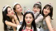 Irene, Seulgi, Wendy, Joy e Yeri, integrantes do Red Velvet - Divulgação/Twitter/RVsmtown