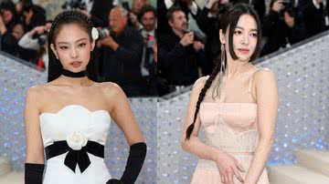 Jennie, do BLACKPINK e Song Hye Kyo no Met Gala 2023 - Getty Images