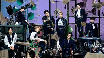 Stray Kids em imagem teaser do novo álbum “The Sound” - Divulgação/JYP Entertainment