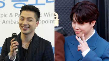 Taeyang e Jimin, respectivamente - Getty Images