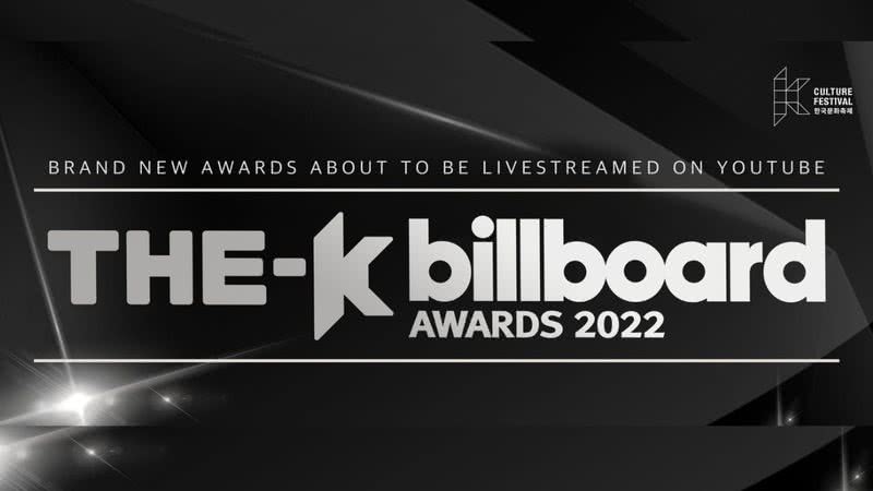 Logo da premiação 'The K-Billboard Awards 2022' - Divulgação/Billboard