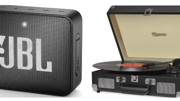 De vitrola a caixa de som: confira os melhores eletrônicos para quem ama música - Reprodução/Amazon