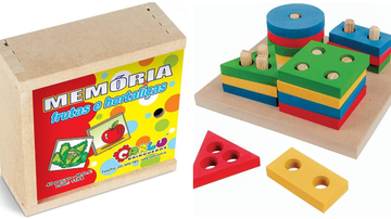 Brinquedos educativos para estimular as crianças - Reprodução/Amazon