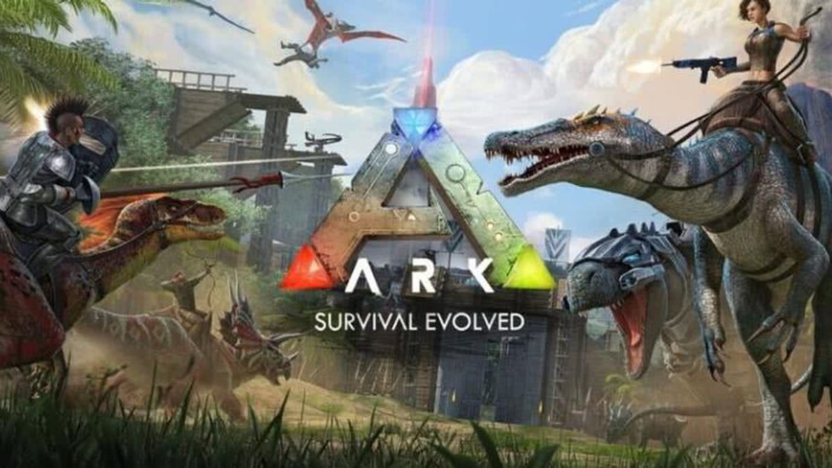 Start Games - ARK Survival Evolved ARK Survival Evolved é um jogo do gênero  Ação-Aventura com um mapa Mundo Aberto. O jogo consiste em sobreviver em  uma ilha repleta de dinossauros e
