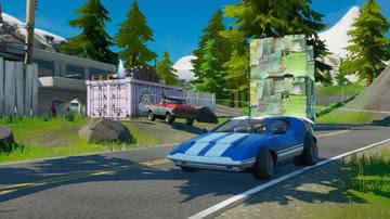 Imagem promocional dos carros de Fortnite - Divulgação/Epic Games