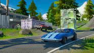 Imagem promocional dos carros de Fortnite - Divulgação/Epic Games