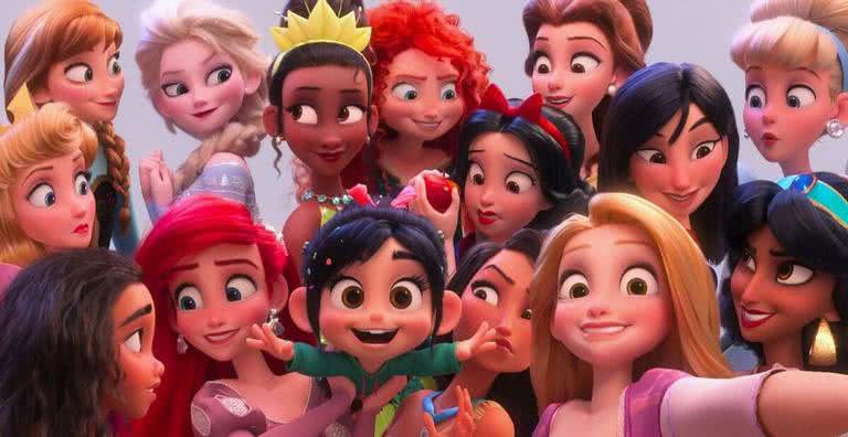 Princesas da Disney no filme Wi-Fi Ralph: Quebrando a Internet (2018) - Divulgação/Disney