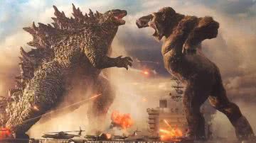 Primeira imagem promocional do filme Godzilla Vs. Kong - Divulgação/Legendary