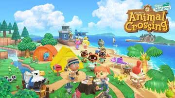 Imagem promocional de Animal Crossing: New Horizons - Divulgação/Nintendo