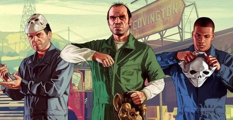 Imagem promocional de GTA 5 - Divulgação/Rockstar Games