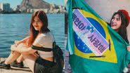 Luiza é uma grande fã de k-pop, e conseguiu conferir alguns shows durante seu intercâmbio na Coréia - Divulgação/Instagram