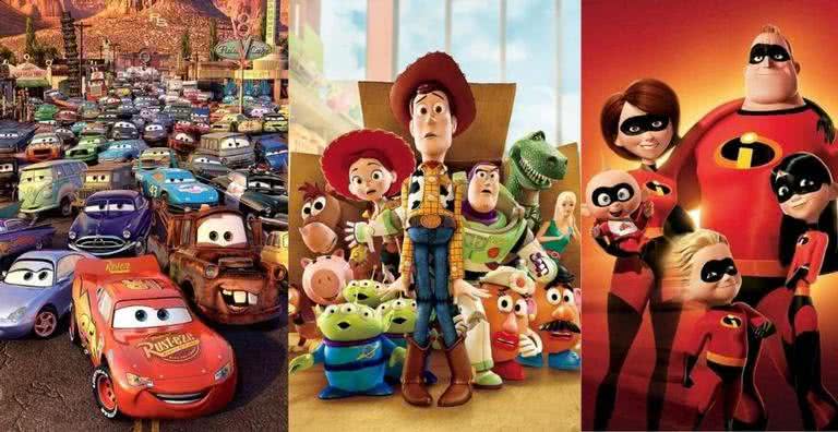 Carros, Toy Story e Os Incríveis são algumas das animações presentes no Pixar Fest - Divulgação/Disney