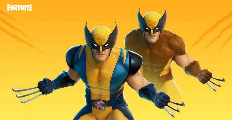 Imagem promocional da skin do Wolverine no Fortnite - Divulgação/Epic Games