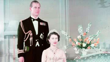 Rainha Elizabeth II e o Príncipe Philip em 1950 - Wikimedia Commons