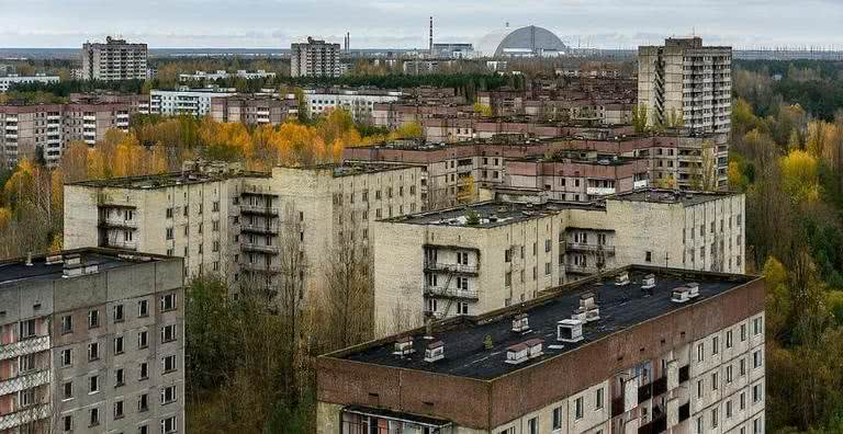 Cidade abandonada de Pripyat, na Ucrânia - Wikimedia Commons