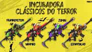 Imagem promocional das novas skins da XM8 - Divulgação/Garena