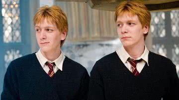 Fred e George (James e Olives Phelps), os gêmeos Weasley de Harry Potter - Divulgação/Warner Bros. Pictures