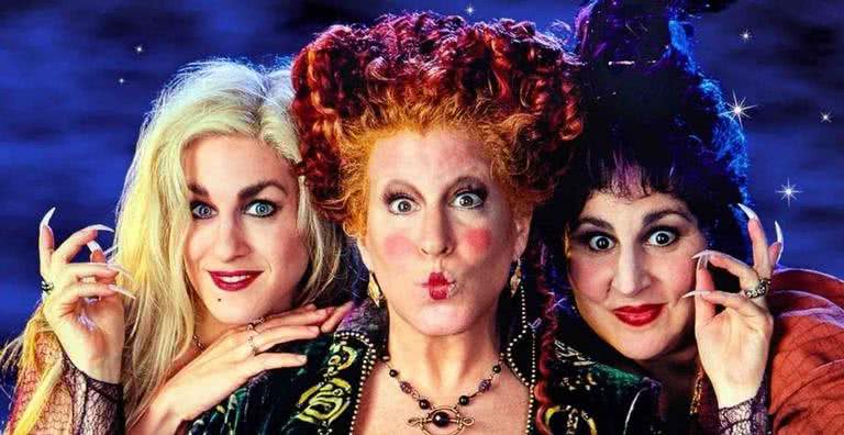 As irmãs Sanderson, bruxas do filme Abracadabra (1993) - Divulgação/Disney