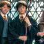 Ronald Weasley, Harry Potter e Hermione Granger em Harry Potter e a Pedra Filosofal (2001)