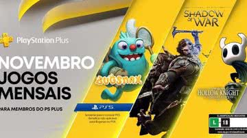 Jogos gratuitos da PS Plus no mês de novembro - Divulgação/Sony