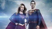 Superman e Supergirl para a série Supergirl, da CW - Divulgação/CW