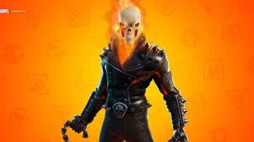 Imagem promocional da skin do Motoqueiro Fantasma para o Fortnite - Divulgação/Epic Games