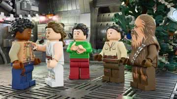 Imagem promocional do novo especial de natal de Star Wars em LEGO - Divulgação/Disney+