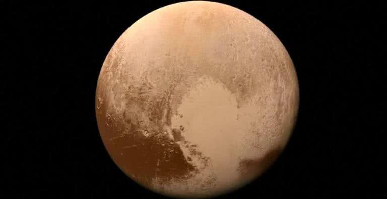 Plutão, o planeta anão - Divulgação/NASA