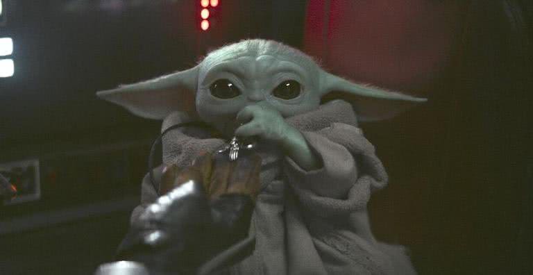 Cena do Baby Yoda em The Mandalorian - Divulgação/Disney+