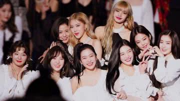 BLACKPINK e Red Velvet no Gaon Chart Music Awards de 2019 - Divulgação/Twitter