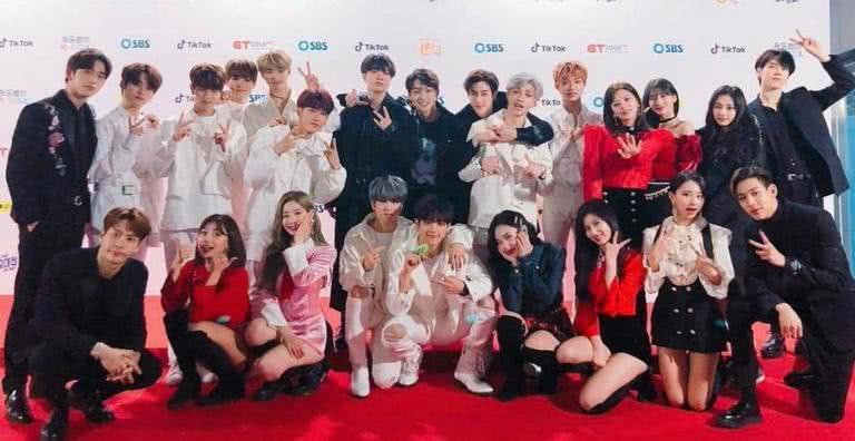 Artistas da JYP Entertainment em 2018 - Divulgação/JYP Entertainment
