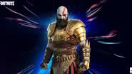 Skin do Kratos em Fortnite - Divulgação/Epic Games