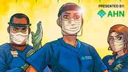 Capa da HQ The Vitals: True Nurse Stories - Divulgação/Marvel Comics/Allegheny Health Network