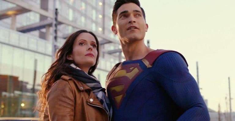 Cena de Superman e Lois Lane no Arrowverso da CW - Divulgação/CW