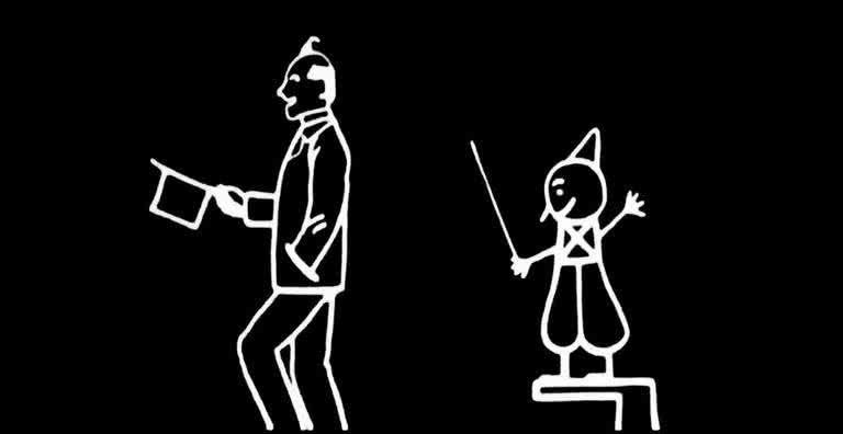 Cena da animação Fantasmagorie (1908) - Divulgação/Youtube/Electra Fox