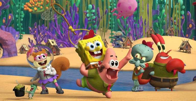 Imagem promocional de Kamp Koral: SpongeBob's Under Years - Divulgação/Paramount+