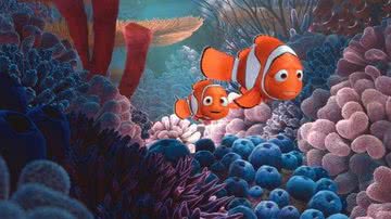 Recife de corais de Procurando Nemo (2003) - Divulgação/Disney