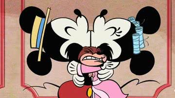 Mickey e Minnie para a animação Mickey Mouse - Divulgação/Disney