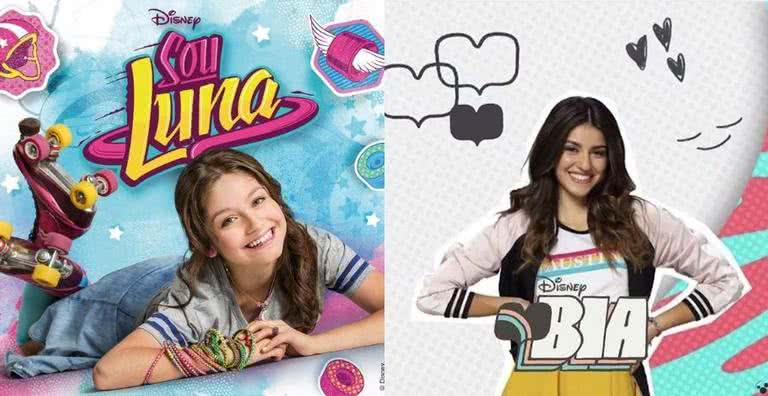 Imagem promocional das séries Sou Luna e Disney Bia - Divulgação/Disney