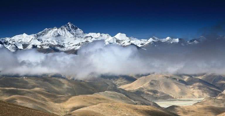 Monte Everest, a maior montanha do mundo - Pixabay
