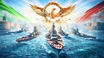 Imagem promocional de World of Warships - Divulgação/Wargaming