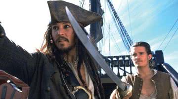 Cena do filme Piratas do Caribe: A Maldição do Pérola Negra (2003) - Divulgação/Disney